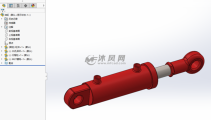 推力液压缸模型及其应用分析